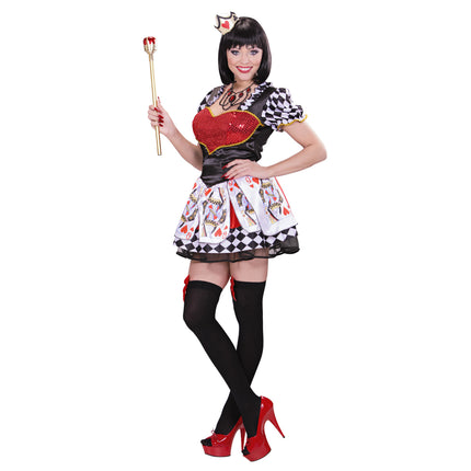 Widmann SRL Hartenkoninginnen jurk Emma Medium