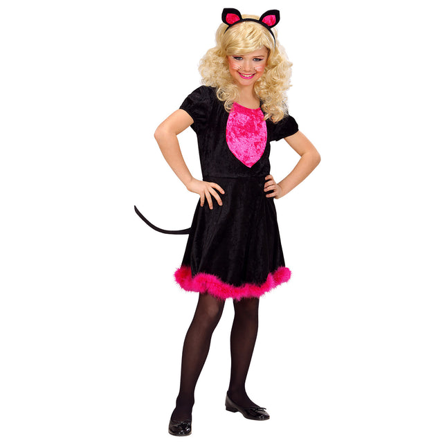 Widmann SRL Katten kostuum kinderen Suzy