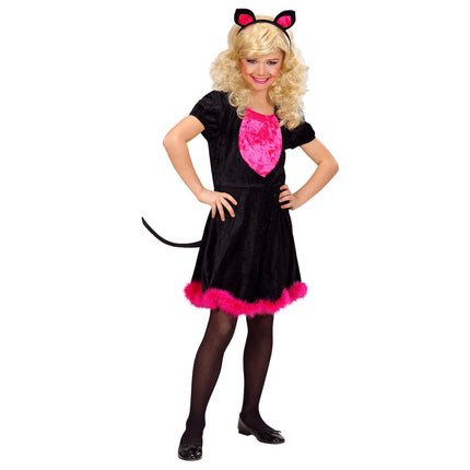 Widmann SRL Katten kostuum kinderen Suzy