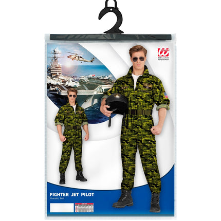 Widmann SRL Piloot straaljager volwassenen Nick