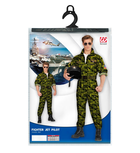 Widmann SRL Piloot straaljager volwassenen Nick
