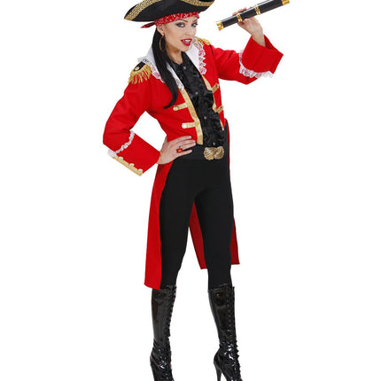 Widmann SRL Piratenjas zwart dames small