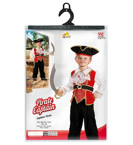 Widmann SRL Piratenpak Peter kind 98cm