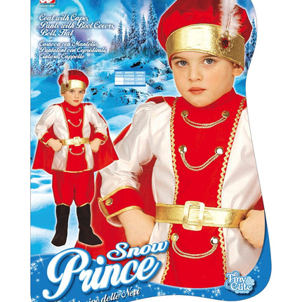 Widmann SRL Prinsen pak rood kind