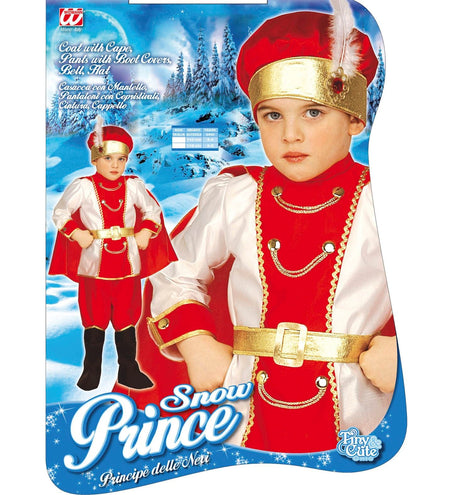 Widmann SRL Prinsen pak rood kind