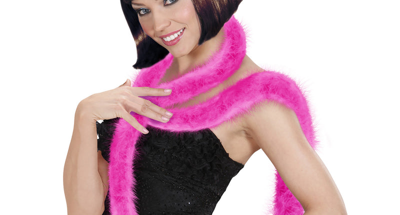 Widmann SRL Roze/ fuchsia boa dun