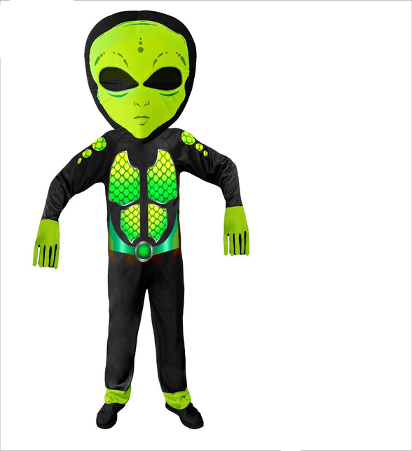 Widmann SRL Ruimtemonster Alien kostuum kind