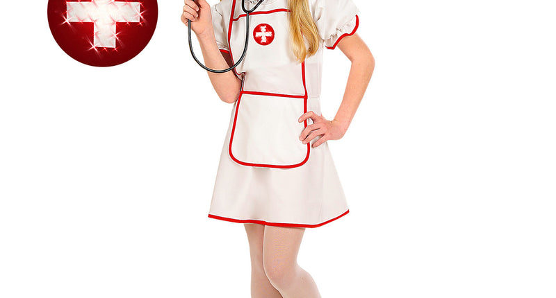 Widmann SRL Verpleegster kostuum Tica kind