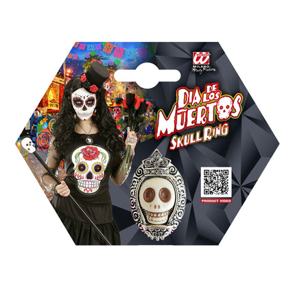 Widmann SRL Zilveren schedelring