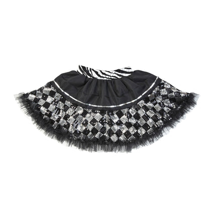 Widmann SRL Zwarte tutu pailletten petticoat